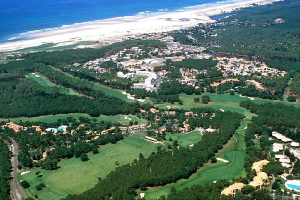 Vue Golf Dans Residence Nature "Sympalappart" 莫列马阿 外观 照片